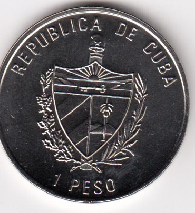 Beschrijving: 1 Peso  PUERTA DE ALCALA